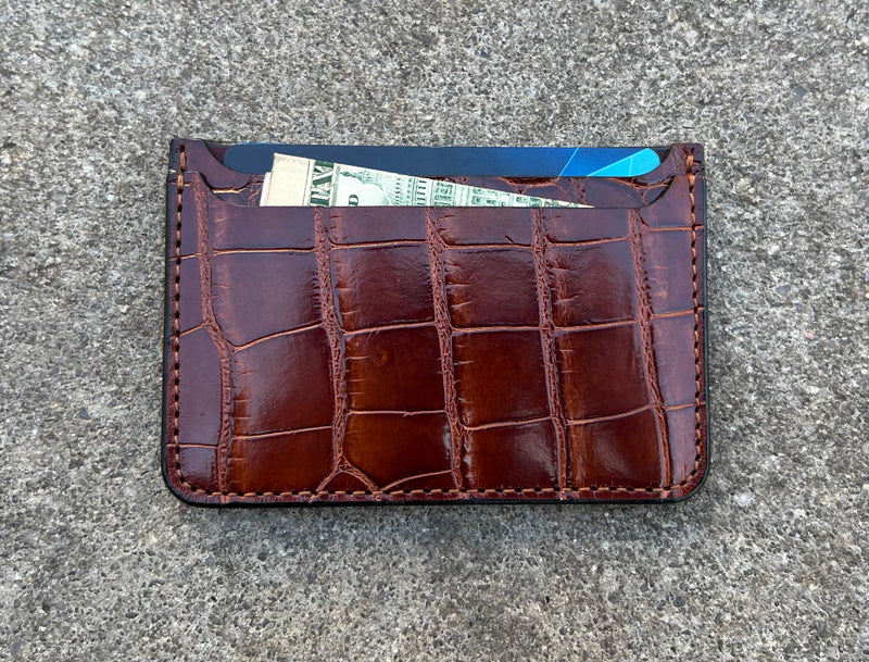 Alligator Slim Wallet